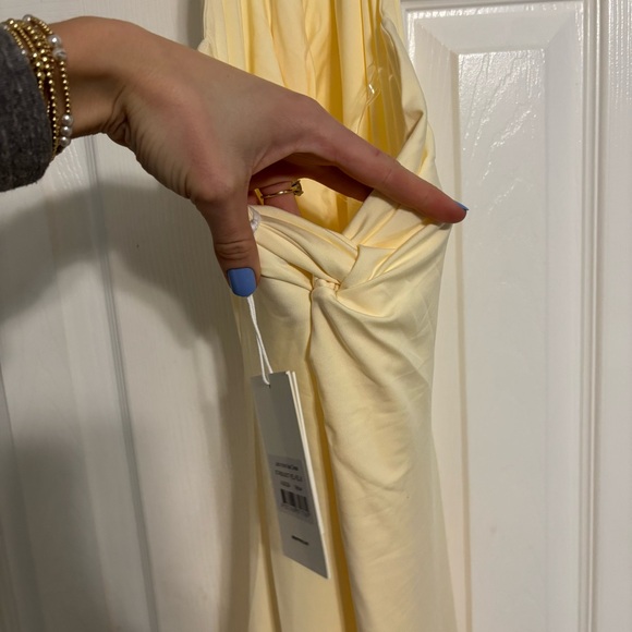 Peppermayo Just In Time Maxi Dress Yellow NWT - Picture 5 of 9
